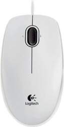 Logitech B100 Opt Optical Mouse biała