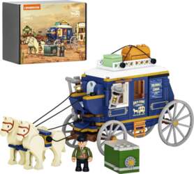 Lumibricks Treasure Stagecoach, construction toy