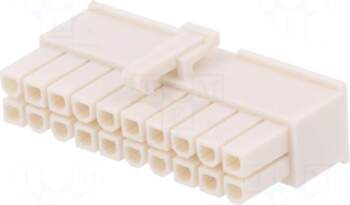 MOLEX Connector: wire-wire/PCB | plug |