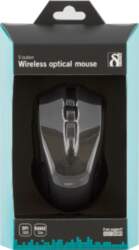 Mouse DELTACO, wireless, black / MS-763
