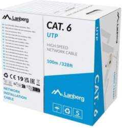 Network cable Lanberg Grey 100 m