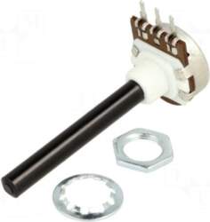 OMEG Potentiometer: shaft | single turn