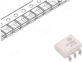ONSEMI Optocoupler | SMD | Ch: