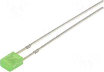 OPTOSUPPLY LED | green | rectangular