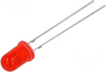 OPTOSUPPLY LED | red | 5mm