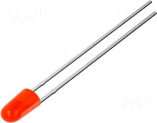OPTOSUPPLY LED | red | oval