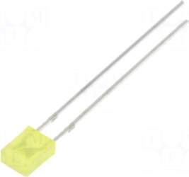 OPTOSUPPLY LED | yellow | rectangular