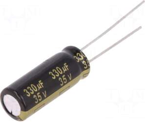 Panasonic Capacitor: electrolytic | low ESR