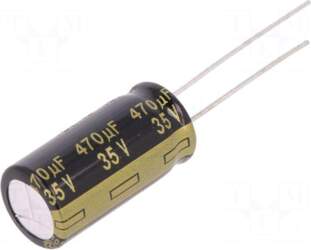 Panasonic Capacitor: electrolytic | low ESR