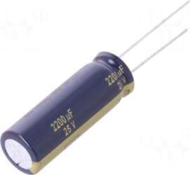 Panasonic Capacitor: electrolytic | low ESR