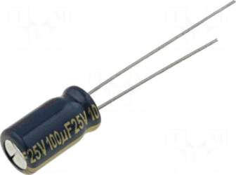 Panasonic Capacitor: electrolytic | low ESR