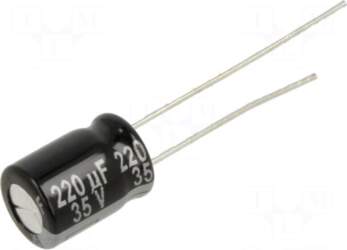 Panasonic Capacitor: electrolytic | THT |
