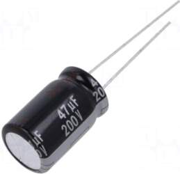 Panasonic Capacitor: electrolytic | low ESR