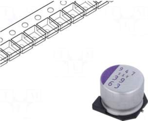 Panasonic Capacitor: polymer | 39uF |