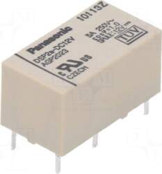 Panasonic Relay: electromagnetic | Ucoil: 12VDC