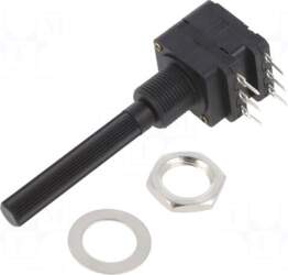 PIHER Potentiometer: shaft | 2kΩ |