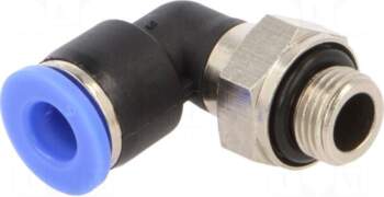 PNEUMAT Push-in fitting | angled 90°