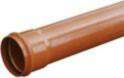 PVC caurule 160x4,7 T8; 2m