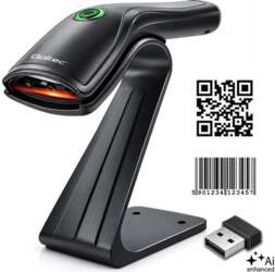 Qoltec Precise Wireless Barcode Scanner 1D