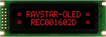RAYSTAR OPTRONICS Display: OLED | alphanumeric
