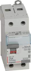 RCCB DX3 2 pole 25A type