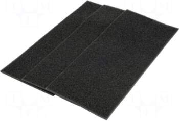 RITTAL Filter | polyurethane | 3pcs