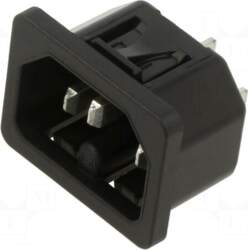 SCHURTER Connector: AC supply | socket