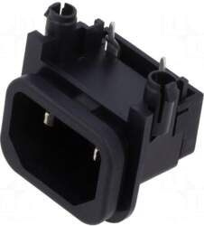 SCHURTER Connector: AC supply | socket