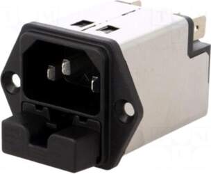 SCHURTER Connector: AC supply | socket