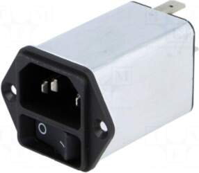 SCHURTER Connector: AC supply | socket