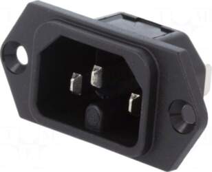 SCHURTER Connector: AC supply | socket
