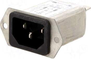 SCHURTER Connector: AC supply | socket