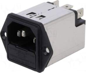 SCHURTER Connector: AC supply | socket
