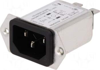 SCHURTER Connector: AC supply | socket