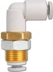 SMC Push-in fitting | threaded,angled