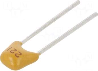 SR PASSIVES Capacitor: ceramic | 220pF