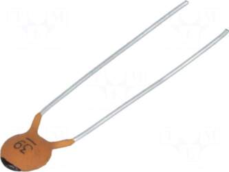 SR PASSIVES Capacitor: ceramic | 39pF
