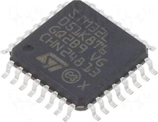 STMicroelectronics IC: STM32 ARM microcontroller |