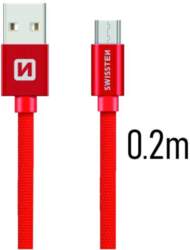 Swissten Textile Quick Charge Universāls Micro