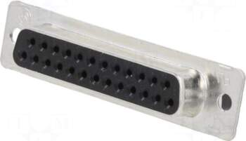 TE Connectivity Connector: D-Sub | black