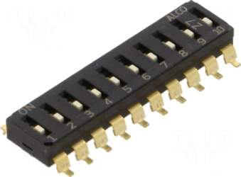 TE Connectivity Switch: DIP-SWITCH | Poles