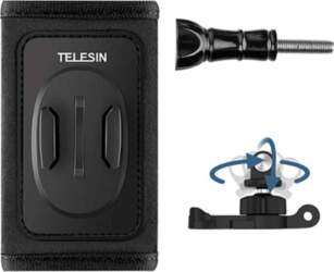 Telesin backpack strap mount with 360°
