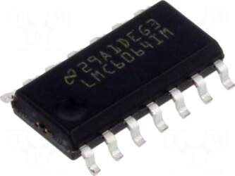 TEXAS INSTRUMENTS IC: operational amplifier |