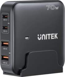Unitek GaN 70W 2xUSB-A 2xUSB-C