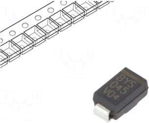 VISHAY Diode: Schottky rectifying | SMA