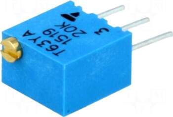 VISHAY Potentiometer: mounting | multiturn |