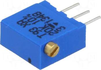 VISHAY Potentiometer: mounting | multiturn |