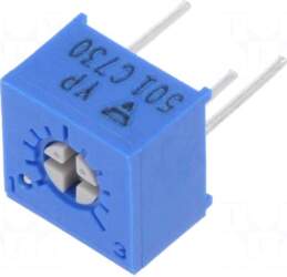 VISHAY Potentiometer: mounting | 500Ω |