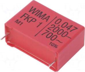 WIMA Capacitor: polypropylene | 47nF |