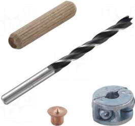 WOLFCRAFT Dowel kit | 8mm